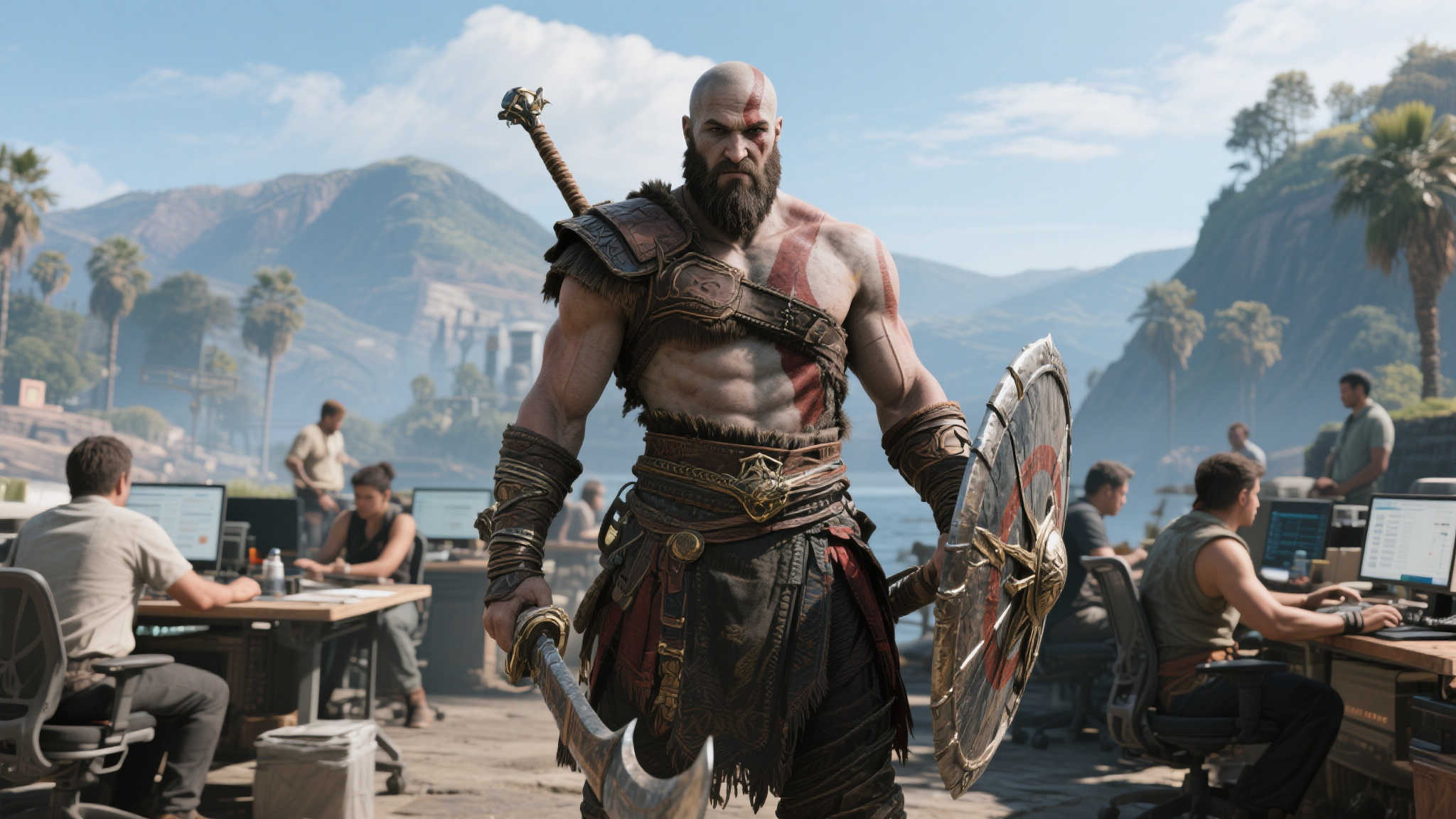 《战神》续篇露端倪,圣莫尼卡工作室广纳人才 《战神》续篇露端倪,圣莫尼卡工作室广纳人才